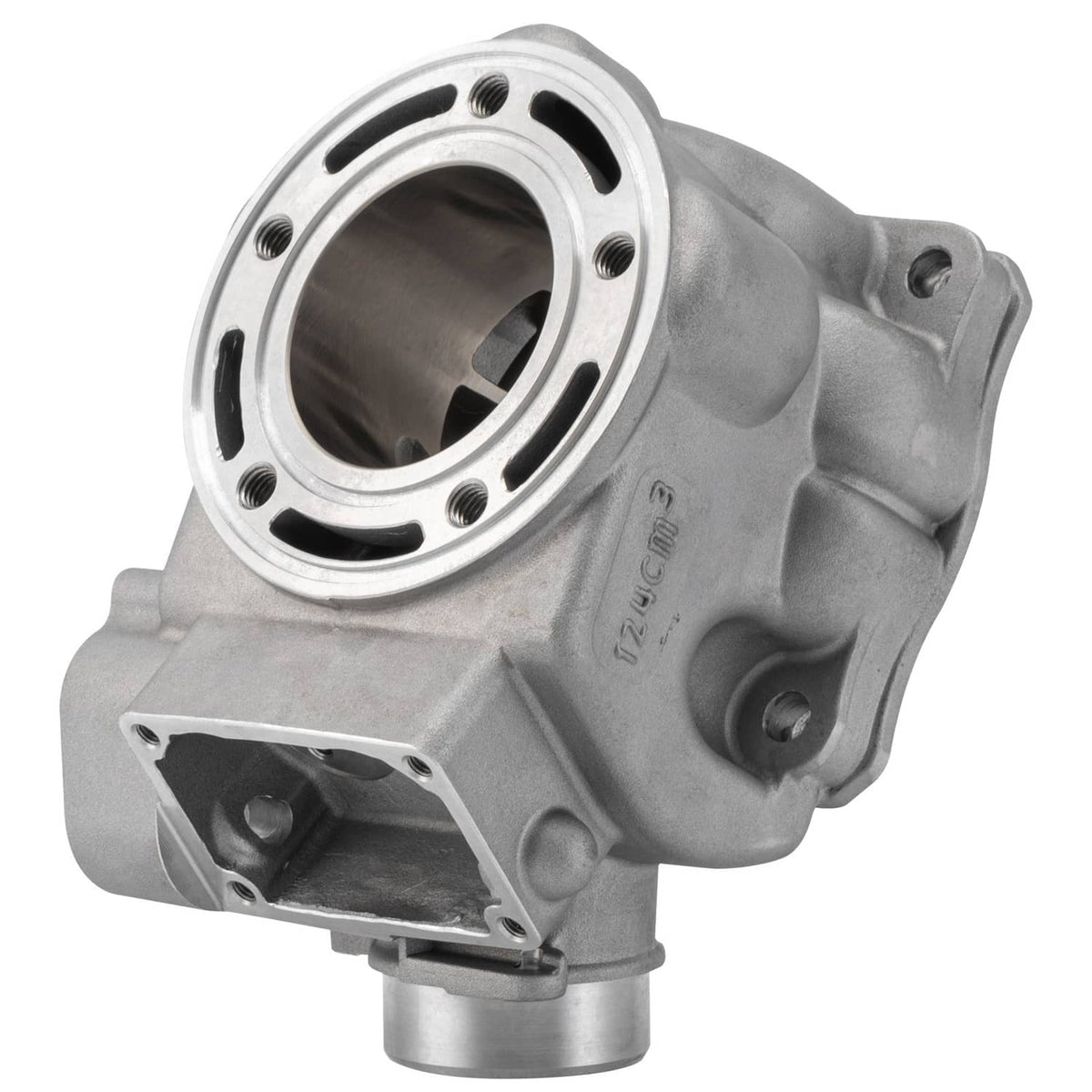 54mm cylinder top end rebuild set, silver engine cylinder housing