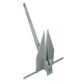 FX-7 4 lb anchor with long shank, two flukes, and mounting bracket