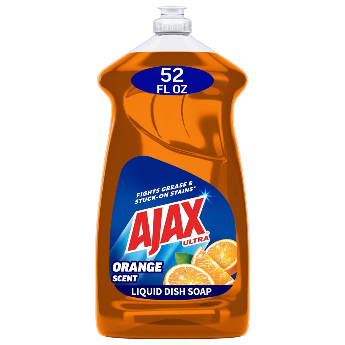 RivetOak Ajax Ultra Liquid Dish Soap Orange Scent,Triple 52 Fl Oz (Pack of 1),