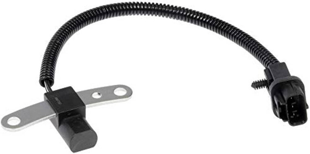 Crankshaft position sensor with attached wiring harness and electrical connector