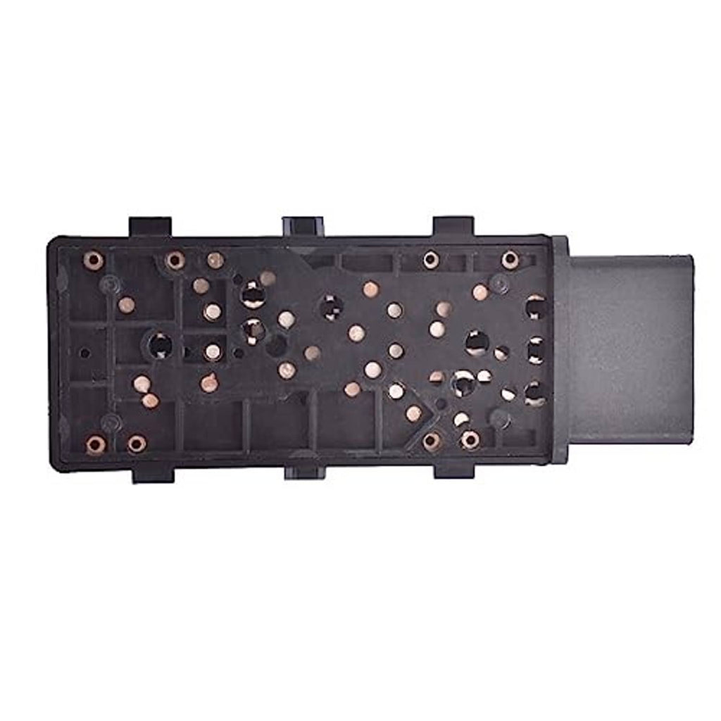 Power seat adjuster switch circuit board side with copper contact points