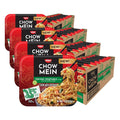 Nissin Chow Mein teriyaki vegetable noodle cups, pack of 4