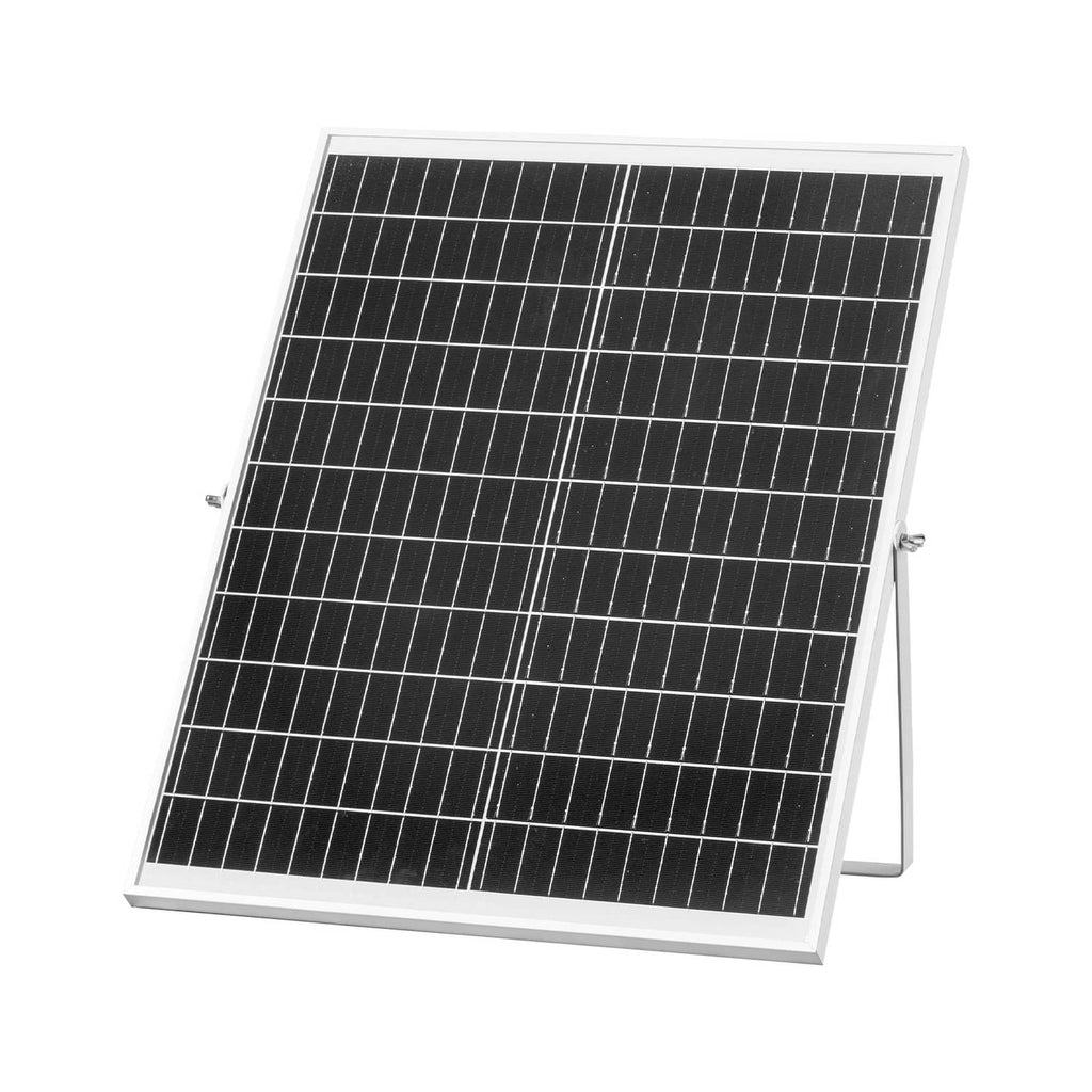 Solar ventilation fan solar panel with mounting frame, black photovoltaic cells