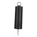 Black hanging disco ball motor with loop handle and on/off switch