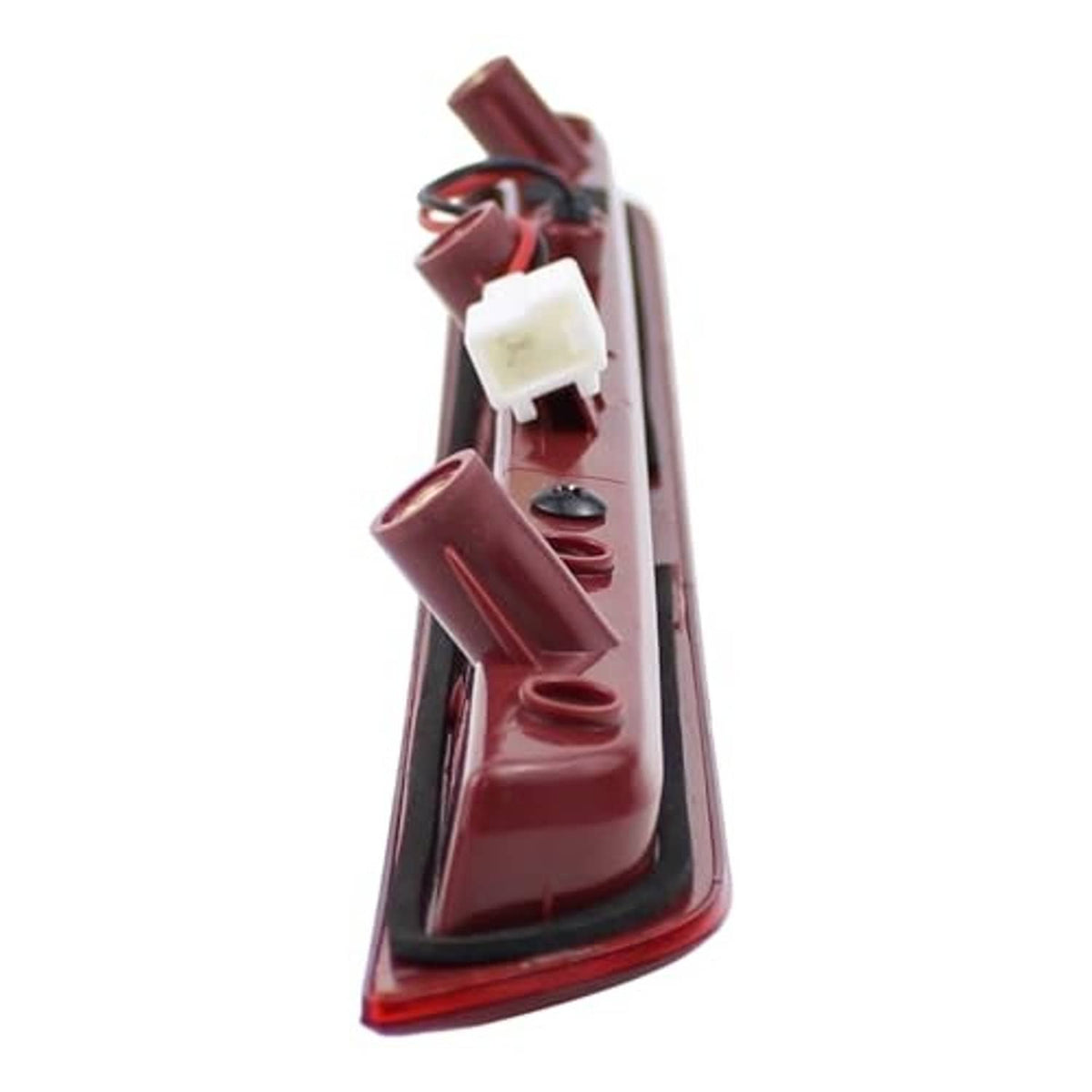 High-mount LED third brake light rear connector block with wiring terminals