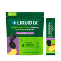 Liquid I.V. hydration electrolyte sticks, blackberry peach, 14-pack