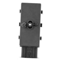 Power seat adjuster switch replacement, dark gray module with two round controls