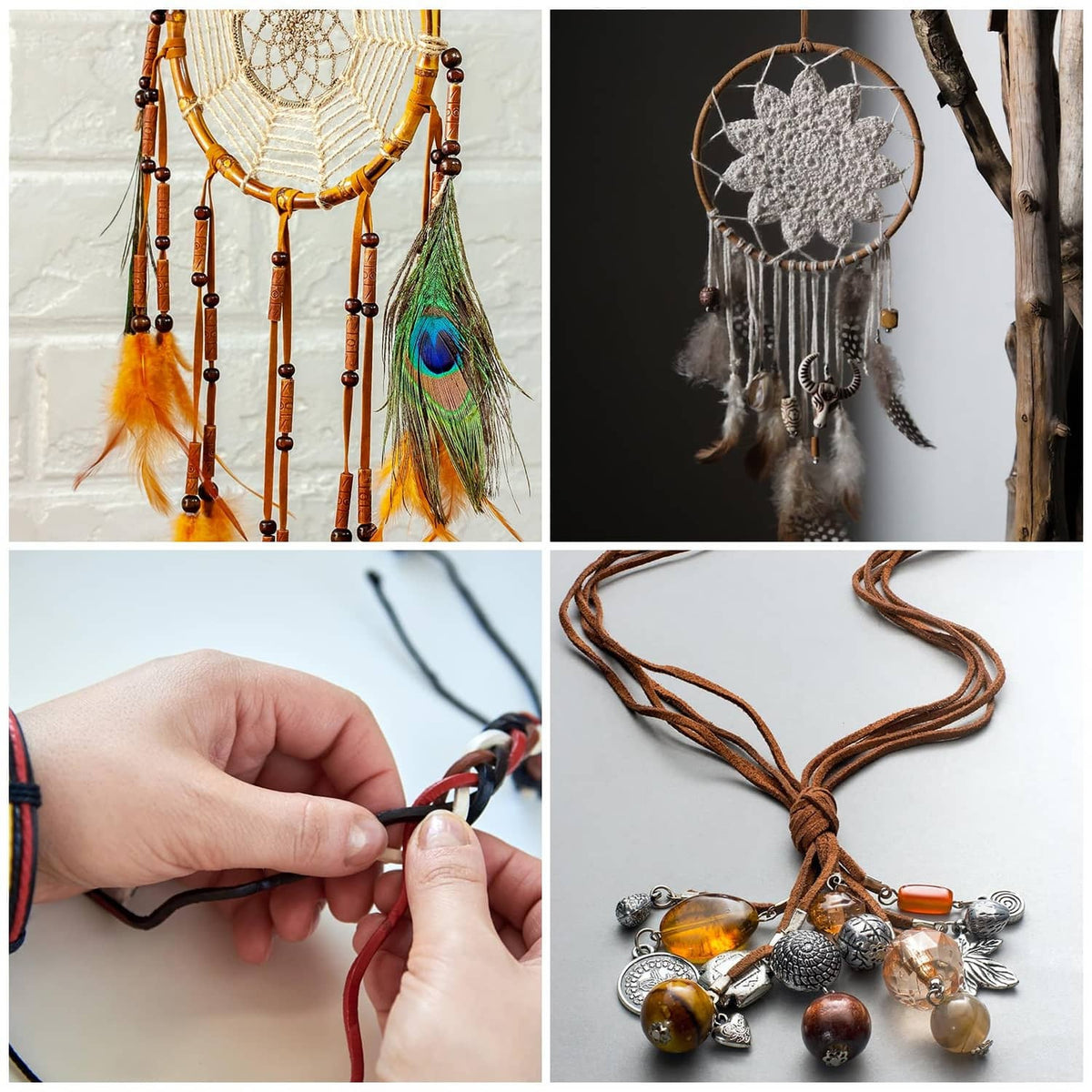Faux suede leather cord used on dreamcatcher and charm accessories