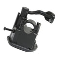 Black thumb throttle replacement handle with mounting base and screw