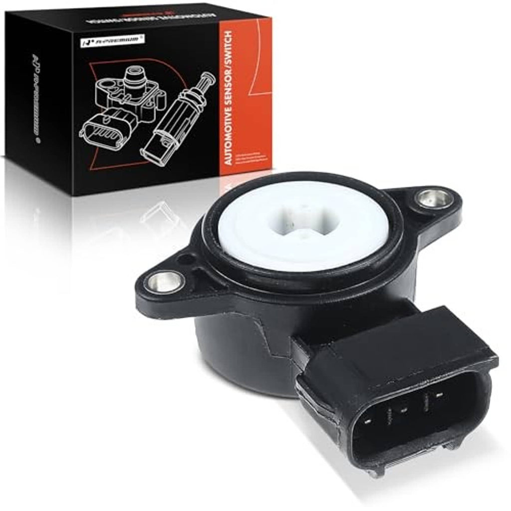 Throttle position sensor with round mounting ring and 3-pin connector