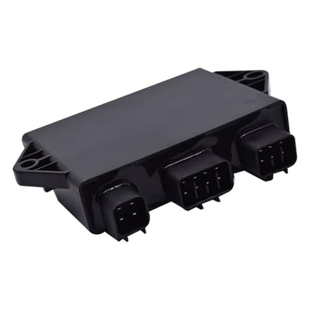 Black CDI control box with side ports and plug connector terminals
