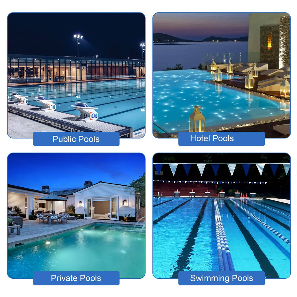 Pool pump housing used for public and private pool installations, outdoor settings