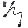 4-pin ARGB adapter cable with standard 3-pin connector, black leads