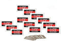 MicroTouch ONE precision razor blade pack with multiple cartridges and spare blades