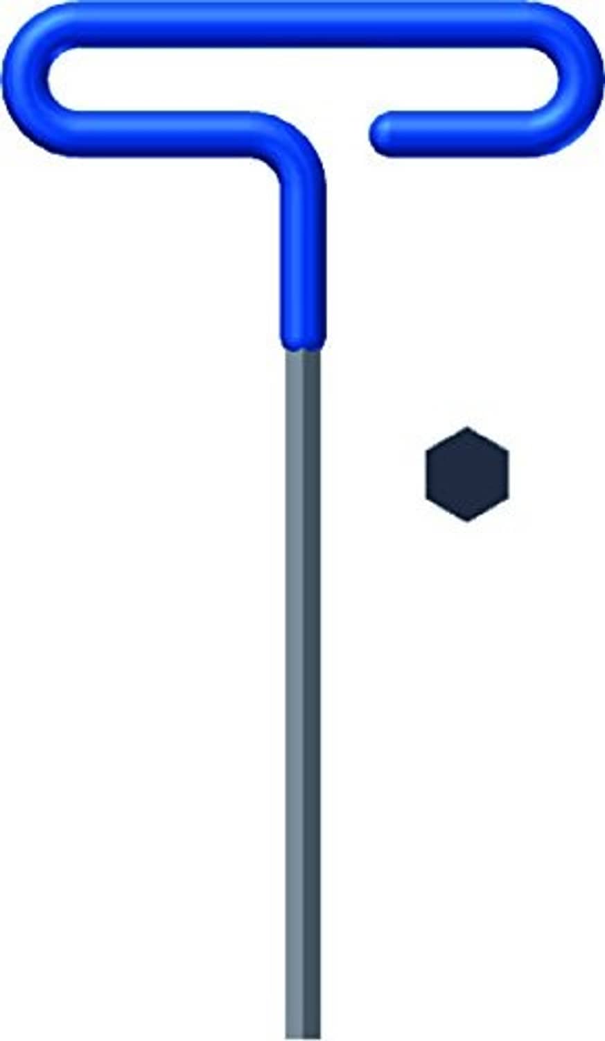 Eklind 54920 blue cushion-grip T-handle hex key, 2 mm