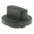 Dark textured fuel tank cap with raised top and small side clip