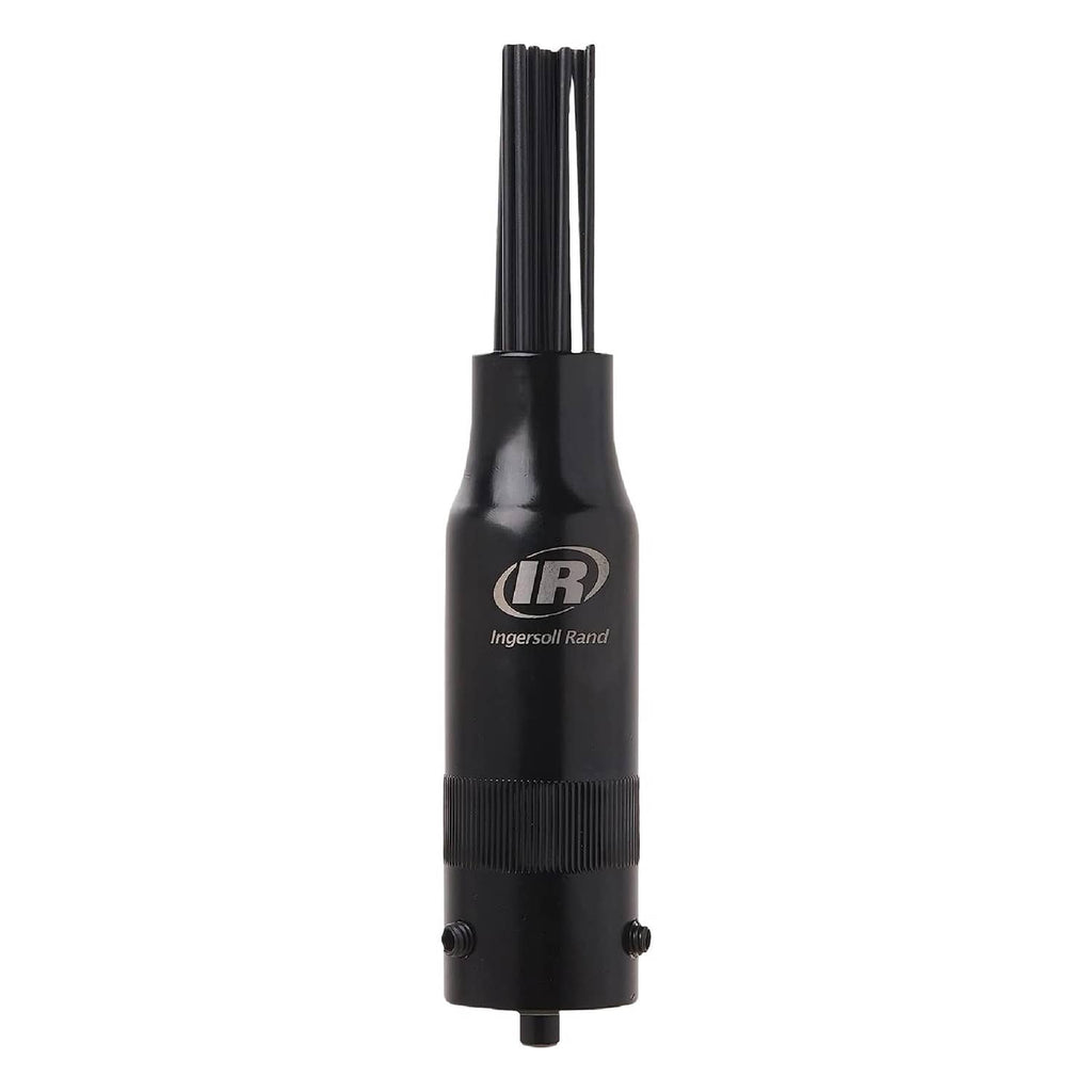 Ingersoll Rand needle scaler attachment, black housing with exposed steel needle tips