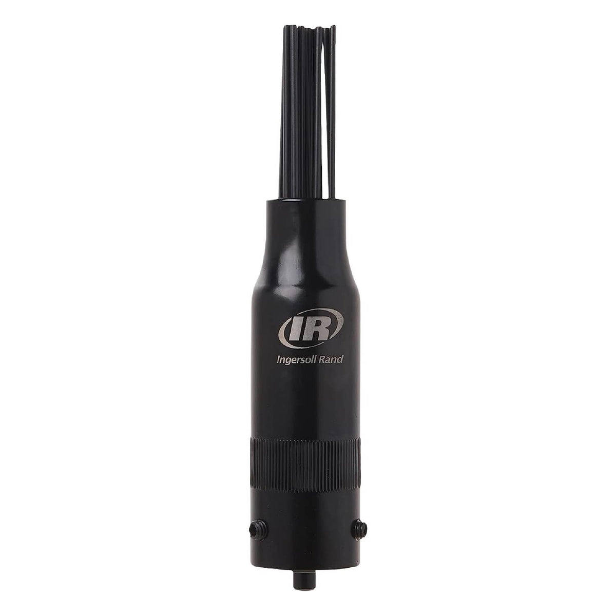 Ingersoll Rand needle scaler attachment, black housing with exposed steel needle tips