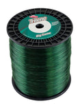 Green monofilament fishing line on Berkley Trilene Big Game spool