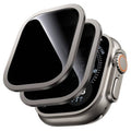 Privacy screen protector for Apple Watch Ultra 49mm, dark curved display cover
