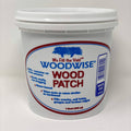 Quart plastic tub of wood patch filler for white oak wood repairs