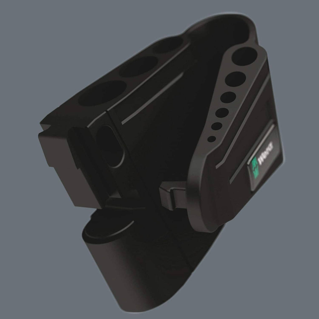 Black Torx L-key holder base with key tips visible