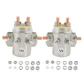 12V 6-terminal switch relay solenoid with copper posts and mounting bracket