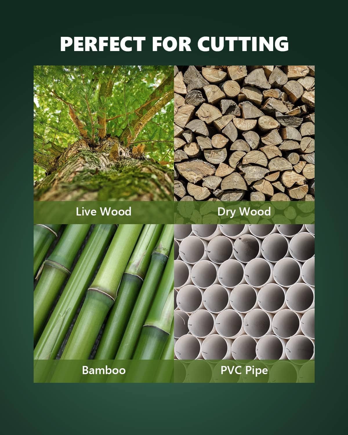 Folding pruning saw shown for cutting live and dry wood, compact design