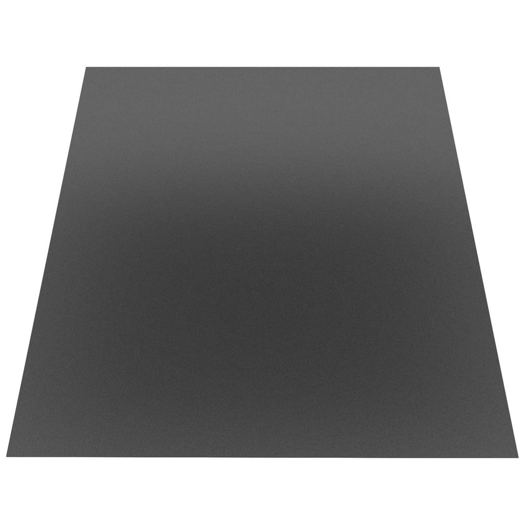 Non-slip PVC dance floor mat sheet, dark gray unrolled