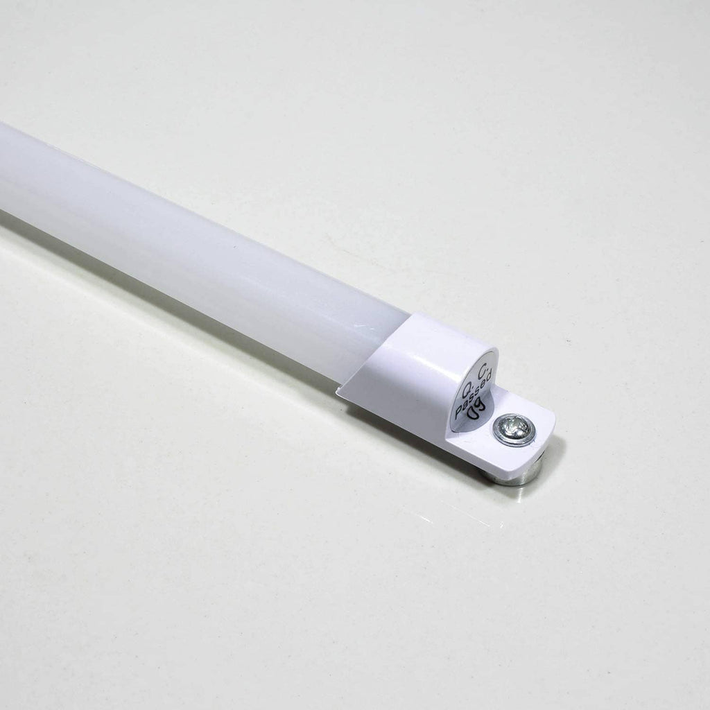 STBTECH under-cabinet LED light bar end cap with mounting bracket