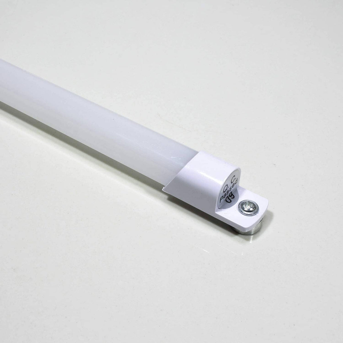 STBTECH under-cabinet LED light bar end cap with mounting bracket