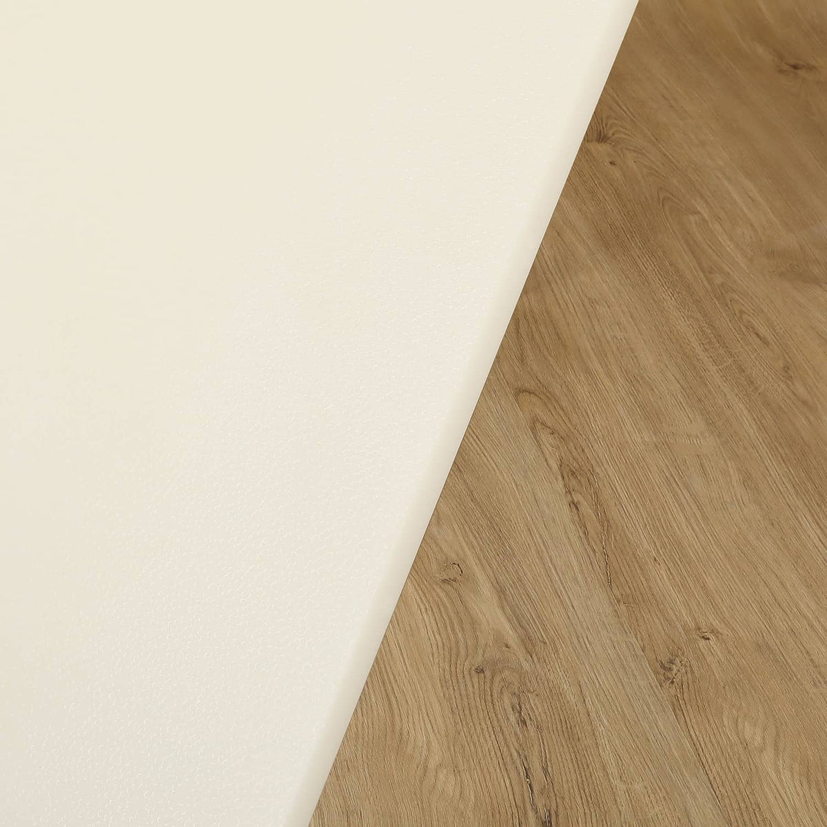 Boat locker door cover lid, white rectangular panel with rounded corners and mounting holes