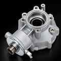 Rear differential gear case with circular bearing opening and side mounting studs