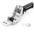 Prosun 2-inch tape gun dispenser with metal base, black handle, tape-ready slot