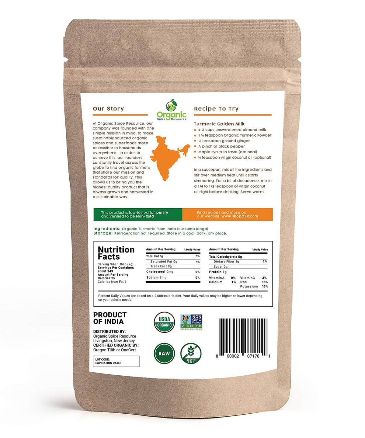 RivetOak Organic Turmeric Powder w/Curcumin | 35.27 Ounce / 2.2 Pound (Pack of 1)