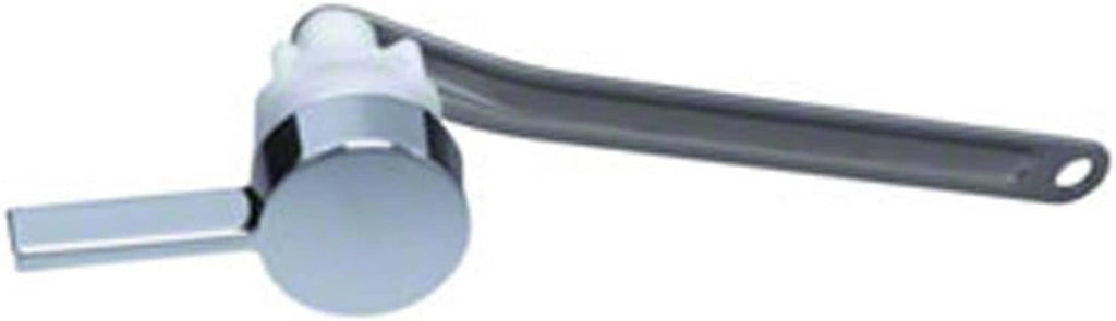 Trip lever kit featuring a gray lever arm with base bracket and circular end hole