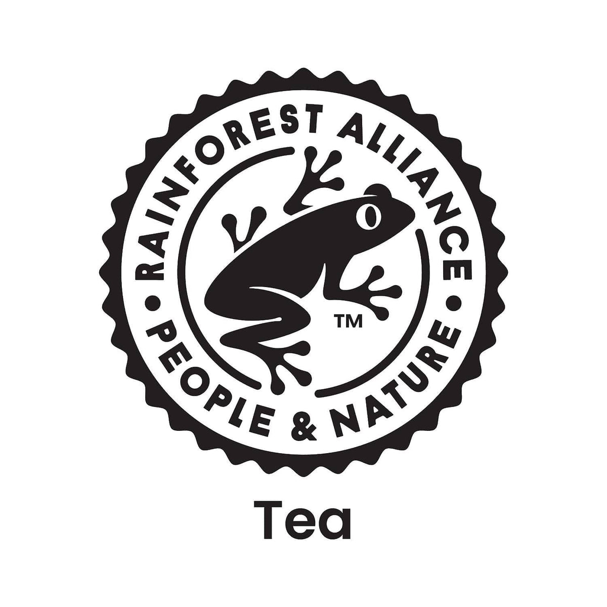 Rainforest Alliance Certified tea seal