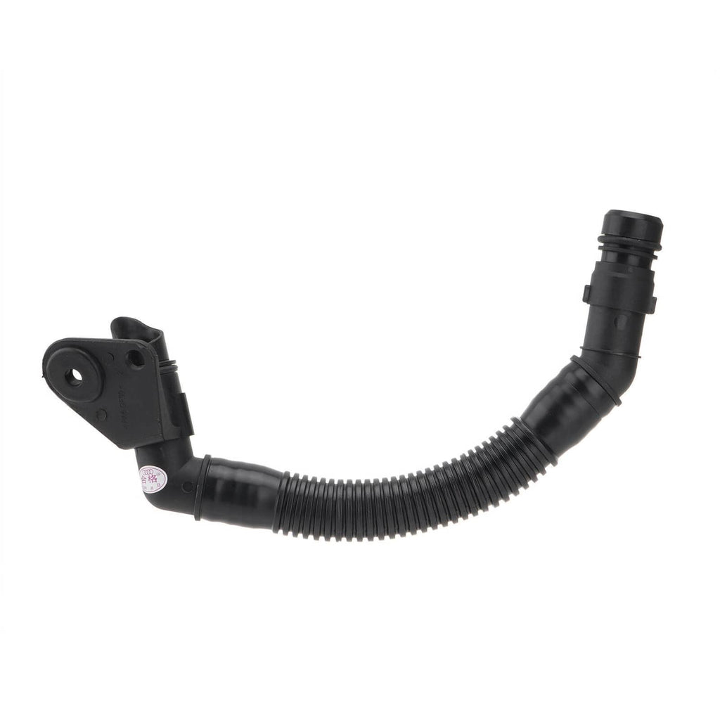 Black PCV valve with corrugated hose and connector fittings