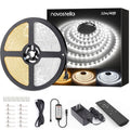 Tunable LED strip light reel and control box, 12m/40ft kit