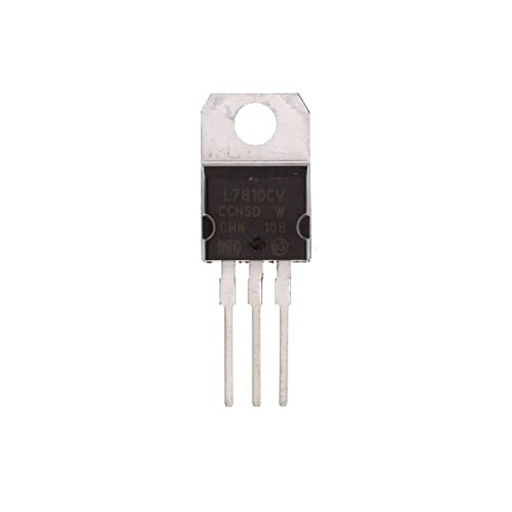 L7808CV 8V positive voltage regulator IC, TO-220 package with 3 through-hole leads