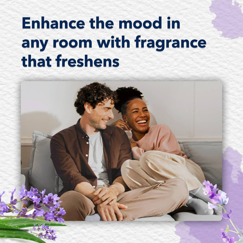 Lavender plug-in air freshener refill for room freshening
