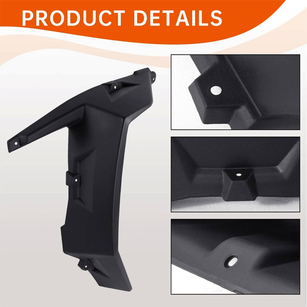 RivetOak XXL Front Extended Fender Flares For 2014-23 Polaris RZR XP 4 1000 TURBO S 900