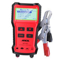 12V car battery load tester with digital screen and control buttons