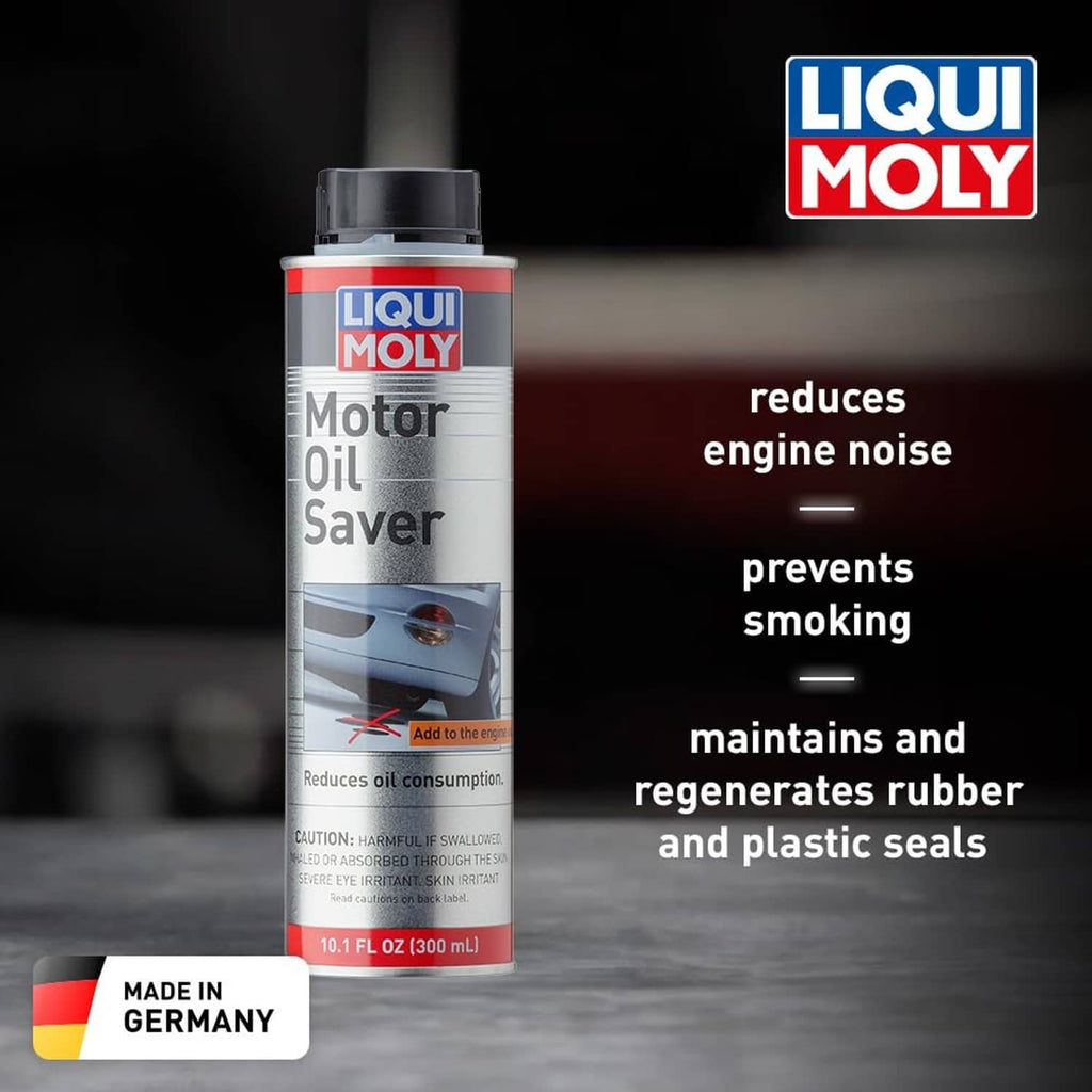 Liqui Moly Motor Oil Saver 300 ml oil additive bottle, front view