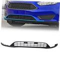 Front bumper lower grill insert with black honeycomb grille and side vent openings