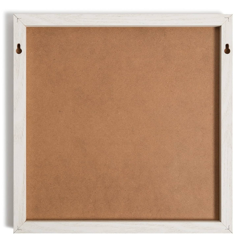 White wooden frame dry erase board back with brown cork backing