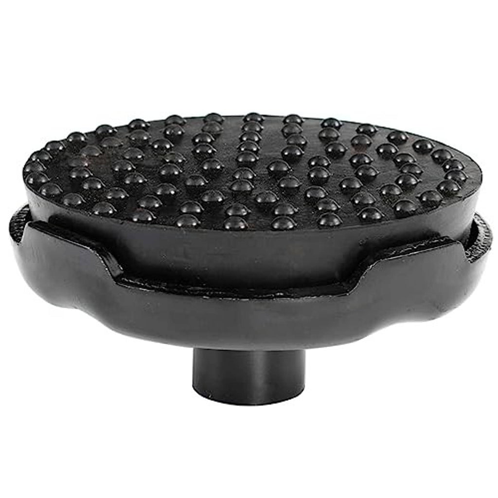 Black studded jack pad with central lift post