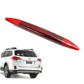 Red LED third brake light lens bar, center high mount stop light assembly
