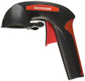 Black and red Comfort Grip spray trigger handle with curved guard and finger trigger
