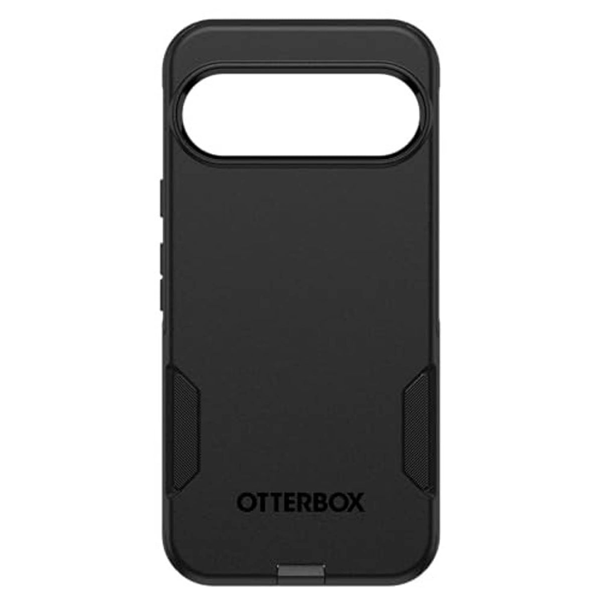 Black OtterBox commuter case back with grippy side accents